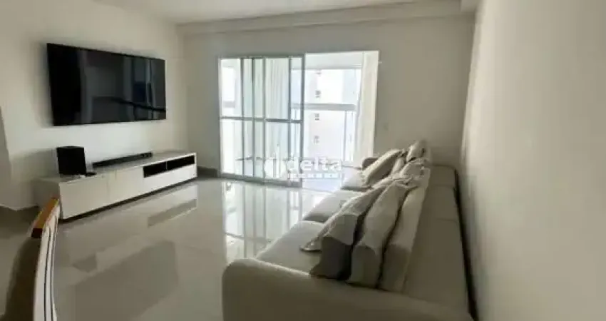 Apartamento mobiliado disponível para locação no bairro jardim karaíba em uberlândia-mg