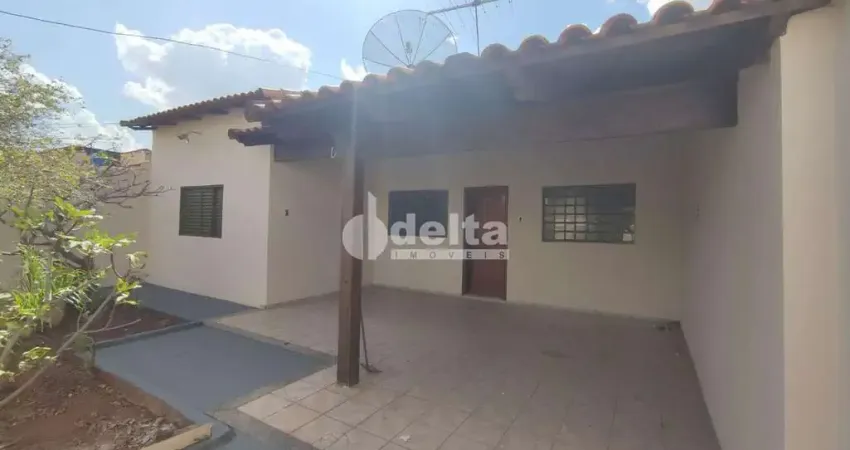 Casa disponível para locação no bairro Jardim Patrícia em Uberlândia-MG