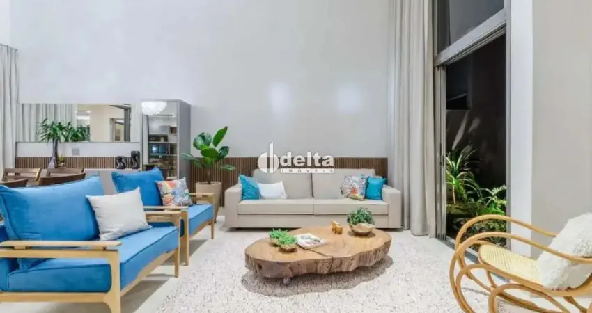 Casa no condomínio Paradiso Ecológico disponível para locação no bairro Granja Marileusa em Uberlândia-MG.