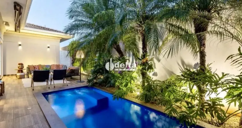 Casa residencial no condomínio Jardim Versailles disponível para locação no bairro Nova Uberlândia em Uberlândia-MG.