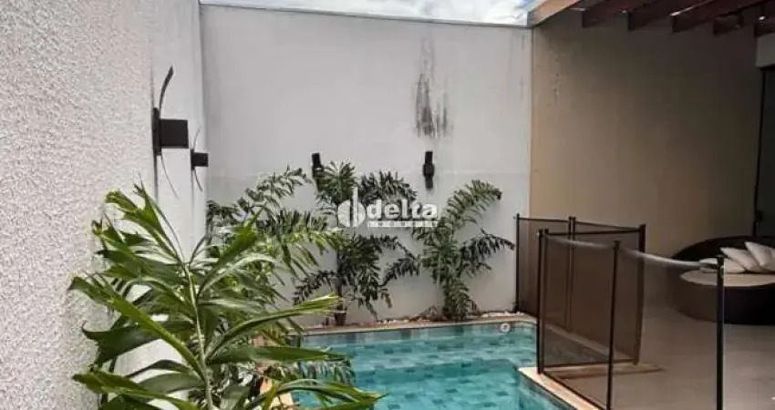 Casa residencial disponível para locação no bairro Bosque dos Buritis em Uberlândia-MG.