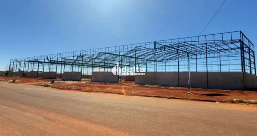 Galpão disponível para locação no bairro loteamento centro empresarial leste i em uberlândia-mg
