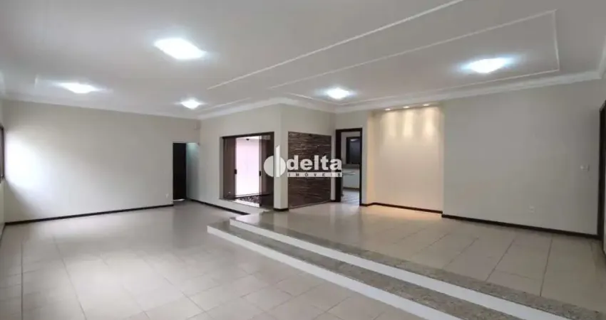 Casa residencial disponível para locação no bairro jardim karaiba em uberlândia-mg