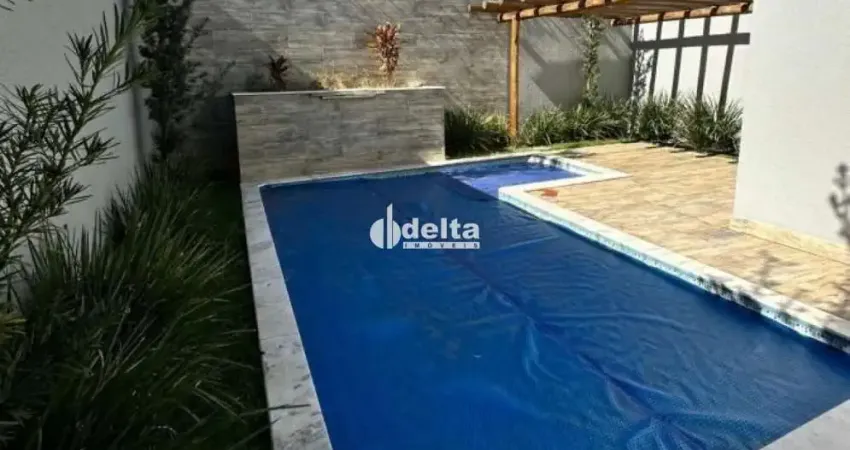 Casa mobiliada disponível para locação no bairro jardim karaíba em uberlândia-mg