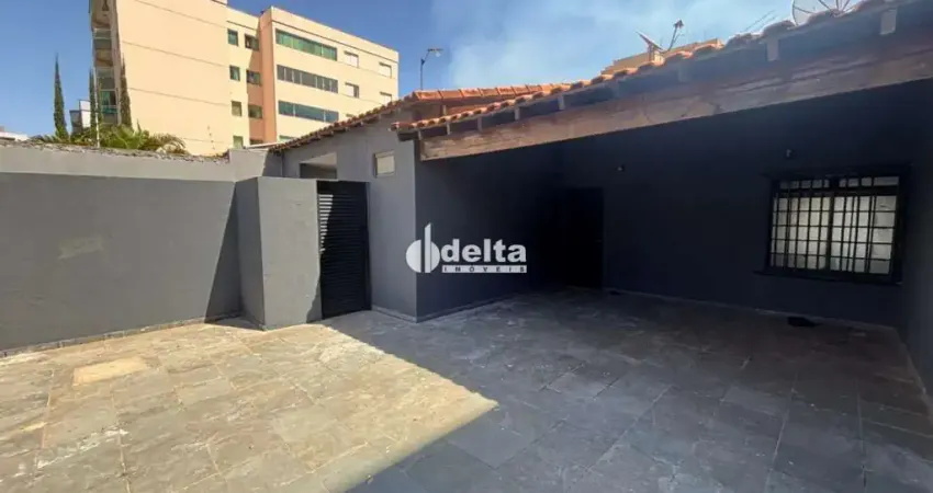Casa disponível para locação no bairro santa mônica em uberlândia-mg