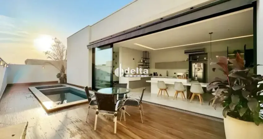 Casa em condomínio disponível para locação no bairro alphaville em uberlândia-mg