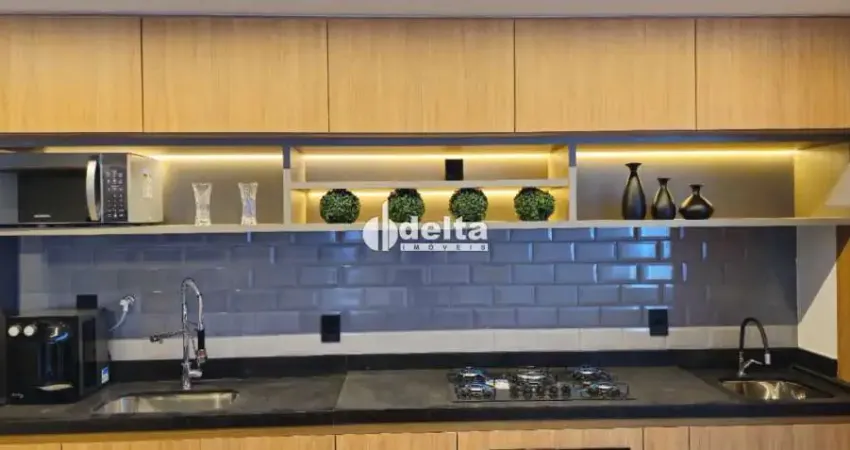 Apartamento mobiliado com 2 quartos disponível para locação no bairro jardim sul em uberlândia-mg