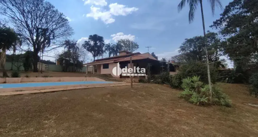 Chácara disponível para locação no bairro mansões do aeroporto em uberlândia-mg.