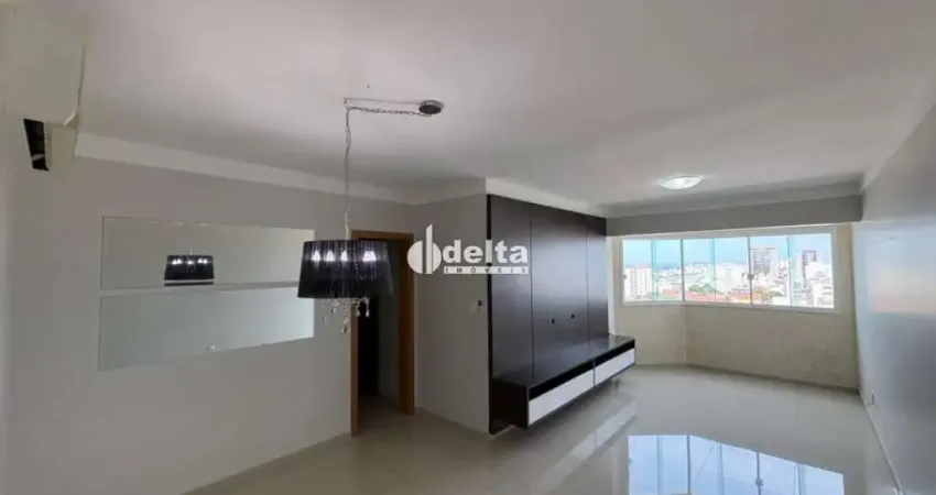 Apartamento com 3 quartos sendo 1 suíte disponível para locação no bairro santa mônica em uberlândia - mg.
