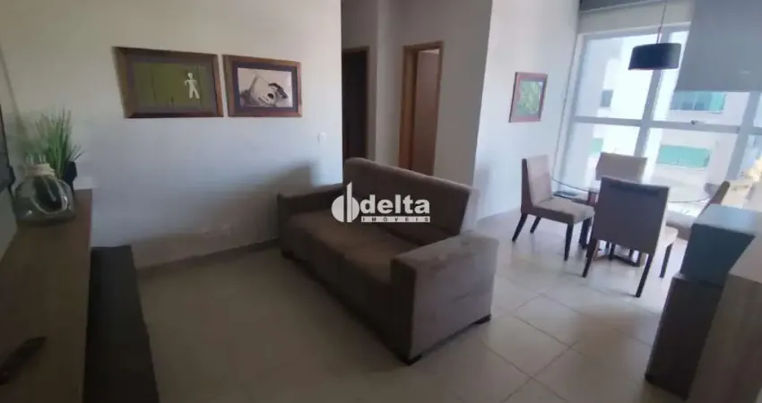 Apartamento mobiliado com 2 quartos sendo 1 suíte disponível para locação no bairro patrimônio em uberlândia - mg.