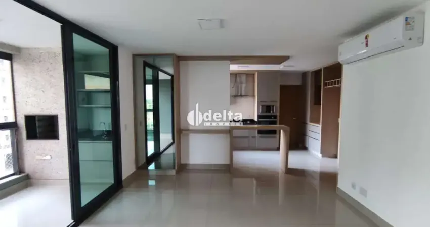 Apartamento com 3 quartos sendo 3 suítes disponível para locação no bairro jardim karaíba em uberlândia-mg