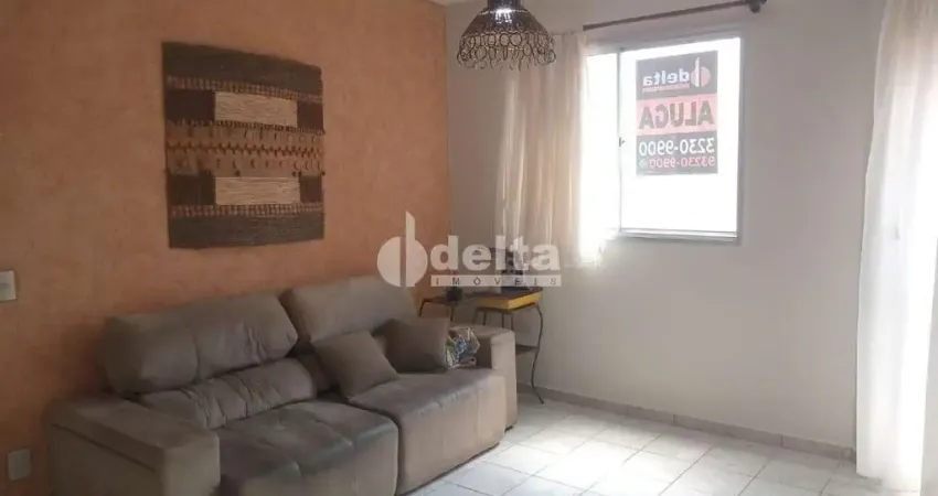 Apartamento mobiliado próximo a ufu com 2 quartos disponível para locação no bairro santa mônica em uberlândia-mg