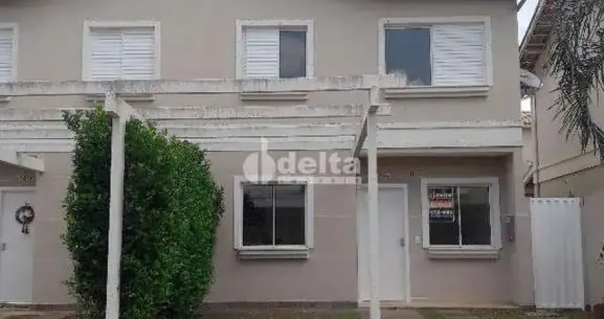 Casa em condomínio com 3 quartos sendo 1 suíte, disponível para locação no bairro morada da colina em uberlândia-mg