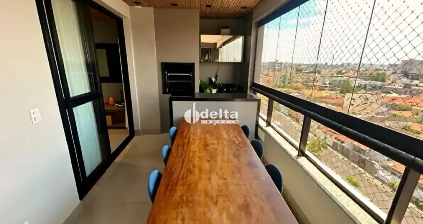 Apartamento com 3 quartos sendo 1 suíte disponível para locação no bairro santa mônica em uberlândia - mg.