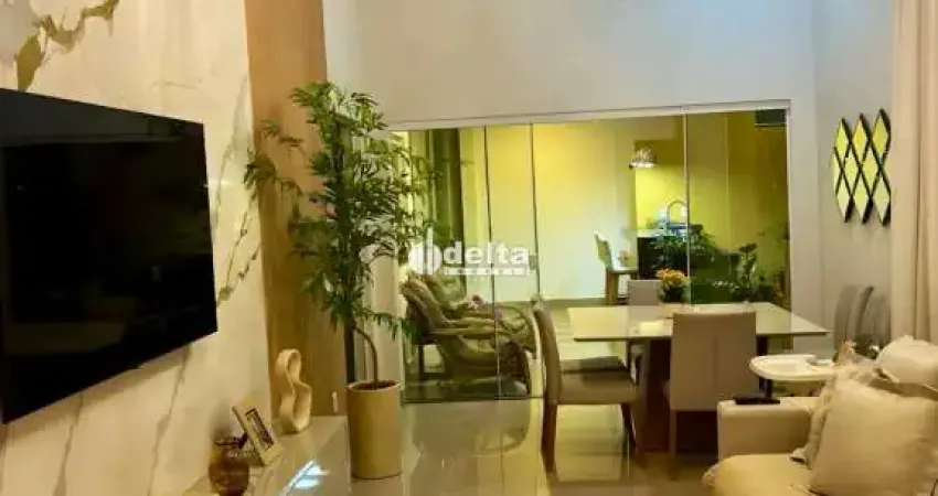 Casa residencial com 3 quartos sendo 1 suíte disponível para locação e venda no bairro bosque dos buritis em uberlândia - mg.