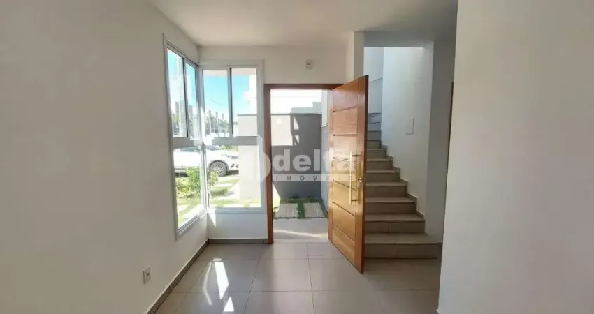 Casa em condomínio com 3 quartos sendo 1 suíte disponível para locação no bairro bosque dos buritis em uberlândia-mg