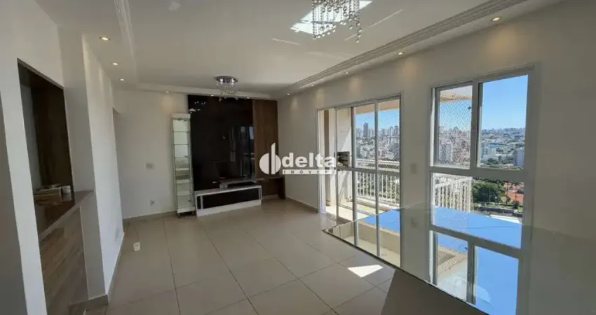 Apartamento ao lado do praia clube com 3 quartos sendo 1 suíte, disponível para locação no bairro tubalina em uberlândia-mg