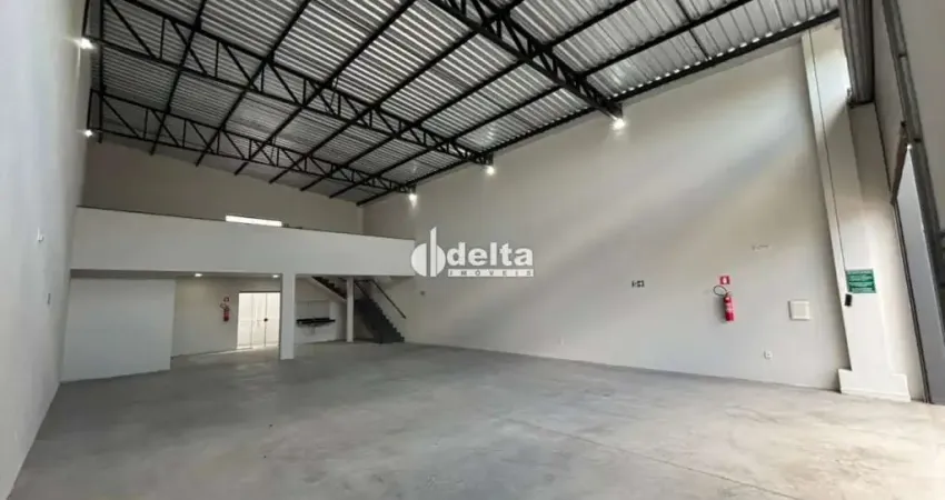 Galpão comercial disponível para locação no bairro planalto em uberlândia-mg