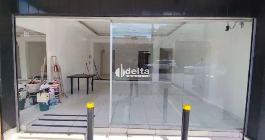 Loja disponível para locação no bairro nossa senhora aparecida em uberlândia-mg.