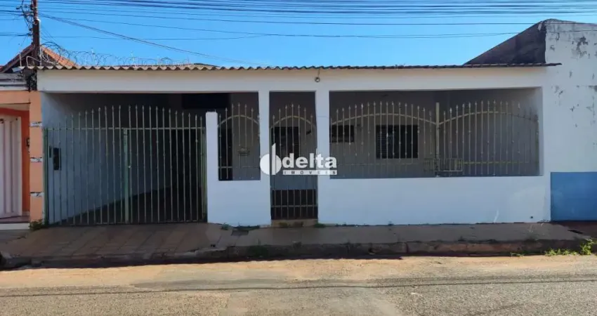 Casa residencial com 3 quartos sendo 1 suíte, disponível para locação no bairro custódio pereira em uberlândia-mg
