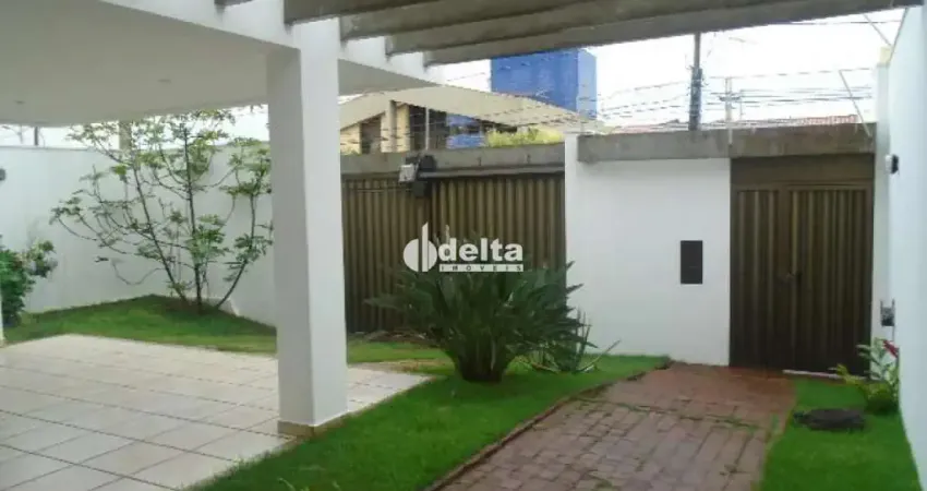 Casa residencial com 4 quartos sendo 3 suíte disponível para locação e venda no bairro lidice em uberlândia-mg