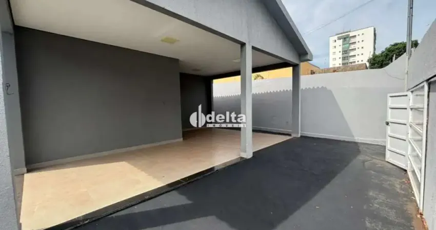 Casa residencial e comercial com 3 quartos sendo 1 suíte disponível para locação no bairro tubalina em uberlândia-mg