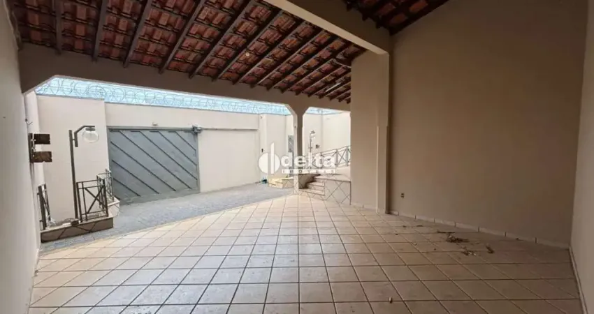Casa residencial com 3 quartos 1 suíte disponível para locação no bairro tibery em uberlândia-mg