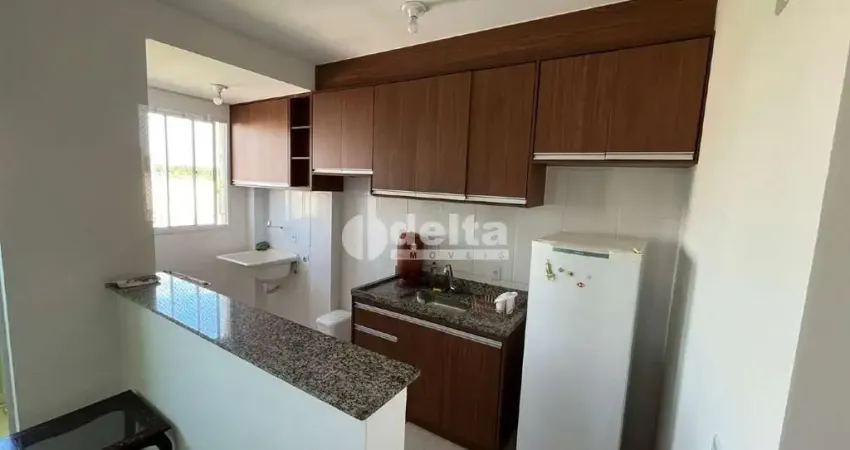Apartamento semi-mobiliado com 2 quartos, disponível para locação no bairro shopping park em uberlândia-mg