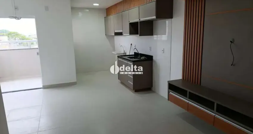 Apartamento com 2 quartos sendo 1 suíte disponível para locação bairro santa mônica em uberlândia - mg