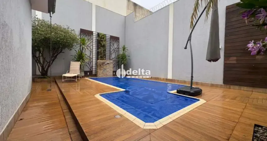 Casa residencial com 3 quartos disponível para locação e venda no bairro santa mônica em uberlândia-mg.