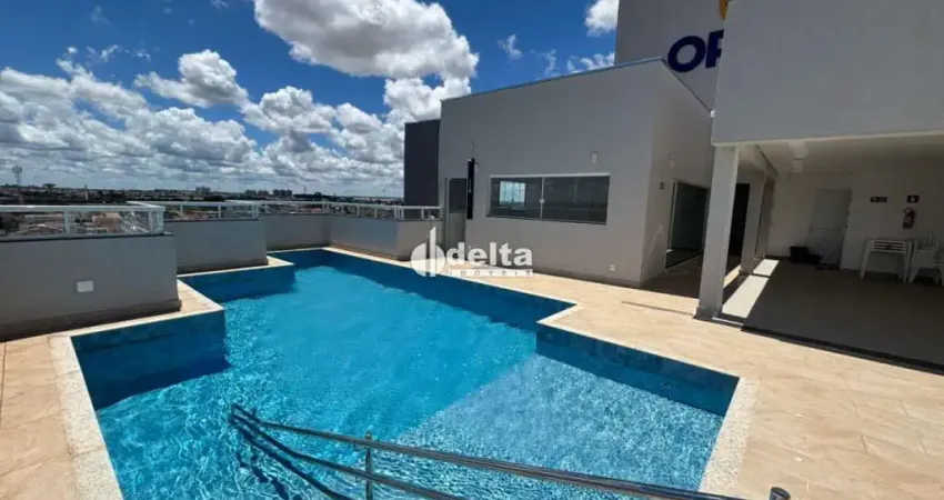 Apartamento com 2 quartos sendo 1 suíte, disponível para locação no bairro santa mônica em uberlândia-mg