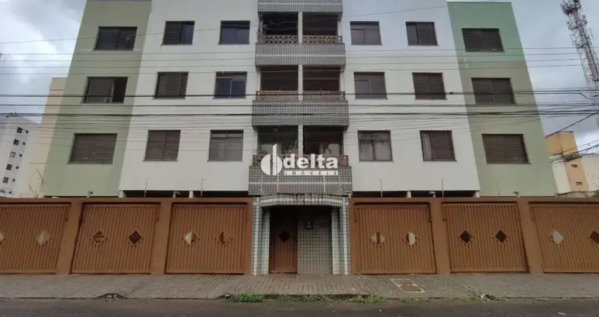 Apartamento com 3 quartos sendo 1 suíte, disponível para locação no bairro Santa Mônica em Uberlândia-MG
