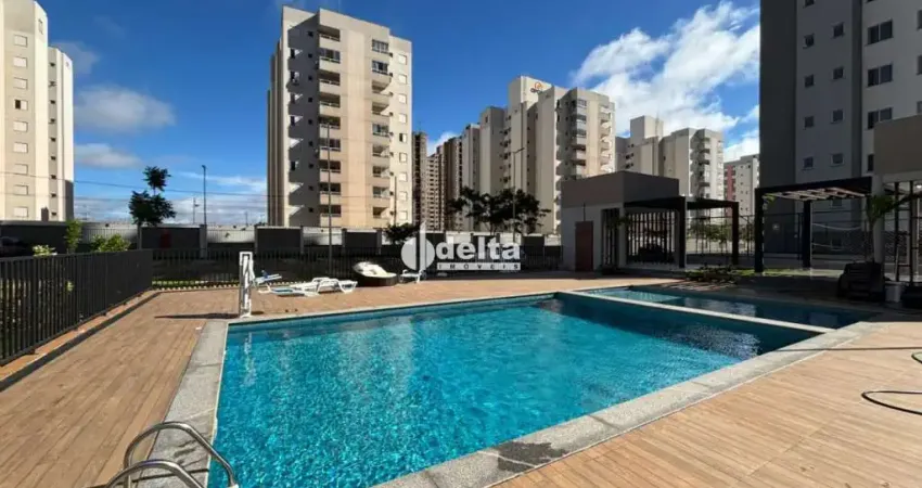 Apartamento com 2 quartos sendo 1 suíte disponível para locação no bairro Laranjeiras em Uberlândia-MG