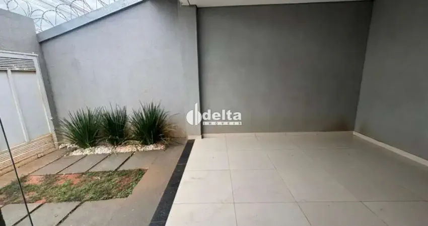 Casa residencial com 3 quartos sendo 1 suíte disponível para locação no bairro Laranjeiras em Uberlândia-MG