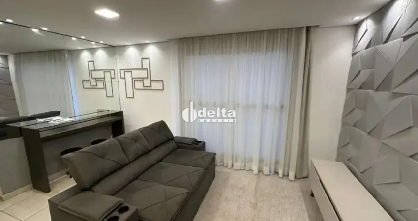 Apartamento semi mobiliado com 2 quartos disponível para locação no bairro Jardim Inconfidência em Uberlândia-MG