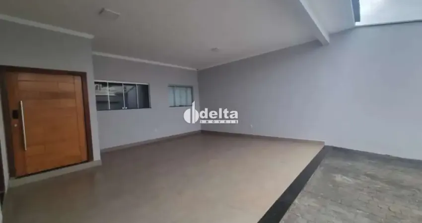 Casa com 3 quartos sendo 1 suíte disponível no bairro Santa Mônica Uberlândia-MG