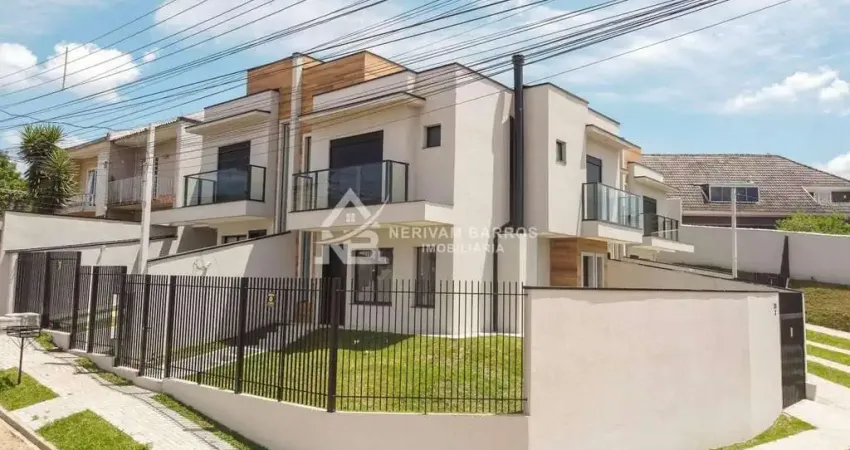 Sobrados com 2 à 3 dormitórios à venda, 94 m² a partir de r$ 675.000 - atuba - curitiba/pr
