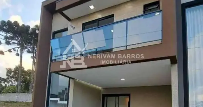 Sobrado em condomínio alto padrão à venda em são josé dos pinhais
