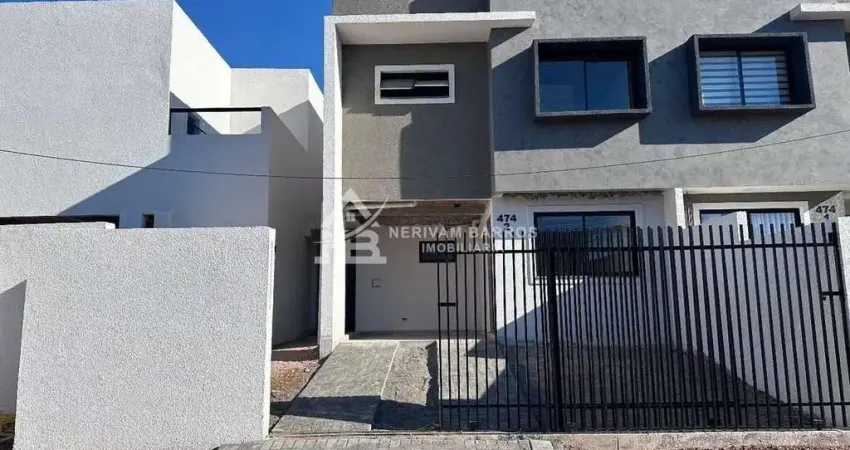 Sobrado com 3 dormitórios à venda, 115 m² por r$ 670.000,00 - cruzeiro - são josé dos pinhais/pr