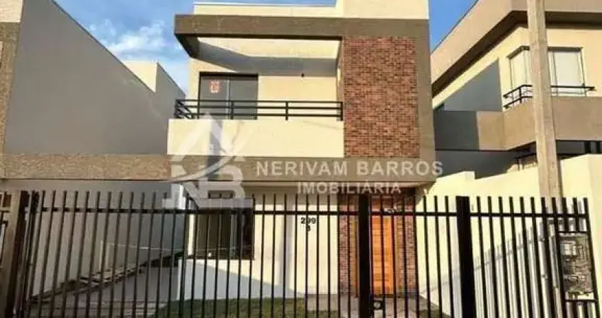 Sobrado com 3 dormitórios à venda, 111 m² por r$ 674.000,00 - atuba - curitiba/pr