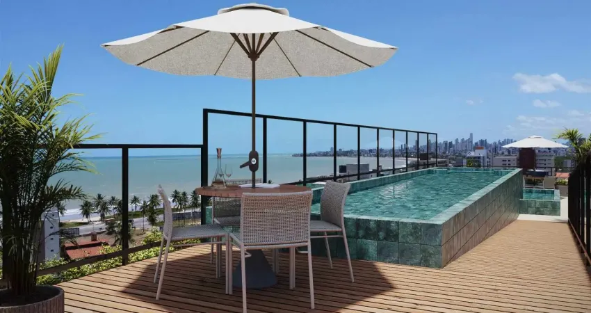 Últimas unidades em intermares de 2 quartos sendo 1 suíte, elevador e lazer, 200m da praia