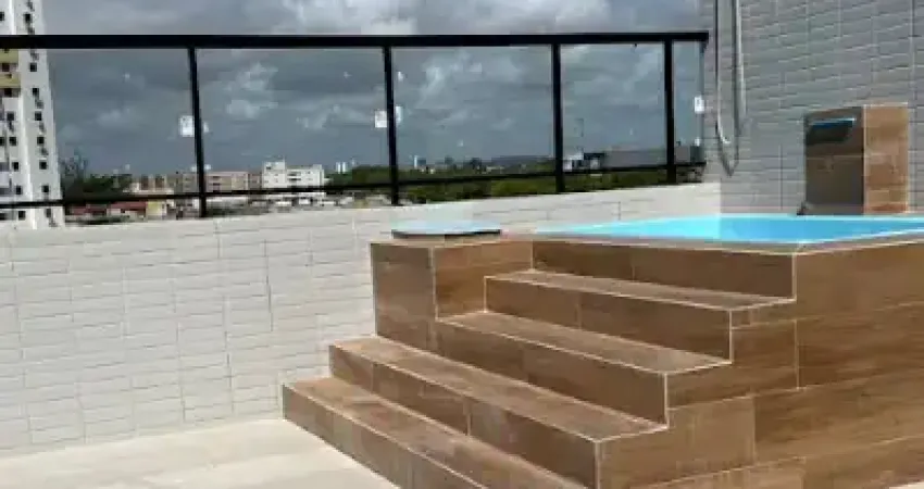 Cobertura com 2 quartos à venda na Rua José Nunes Machado, 100, Aeroclube, João Pessoa