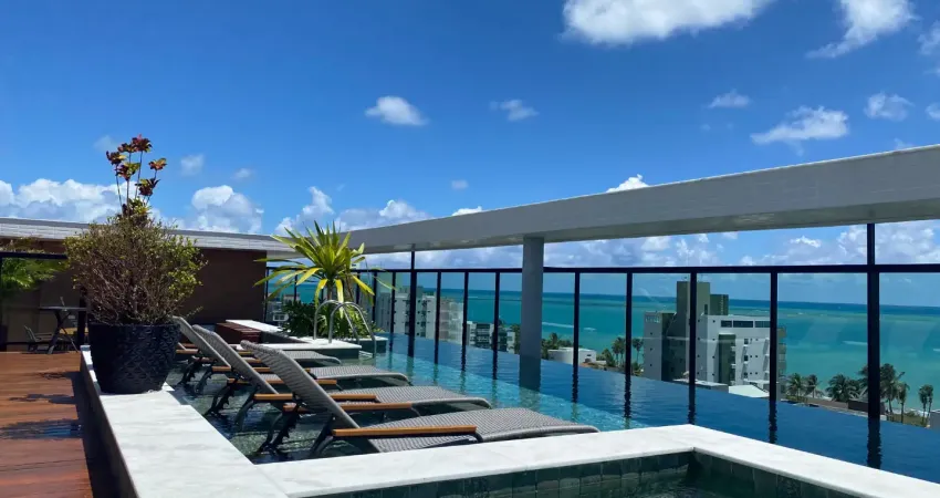 Apartamento em camboinha com 2 quartos sendo 1 suíte, lazer completo, próximo ao mar