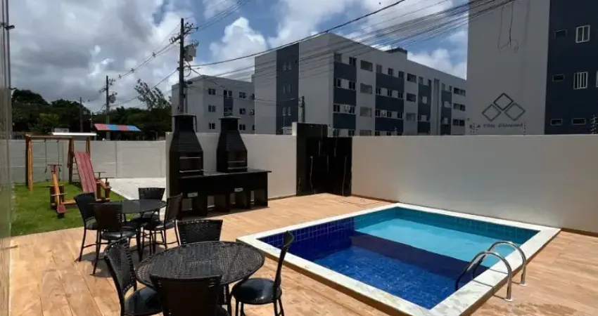 Apartamento no planalto boa esperança/valentina com 2 quartos sendo 1 suíte, lazer