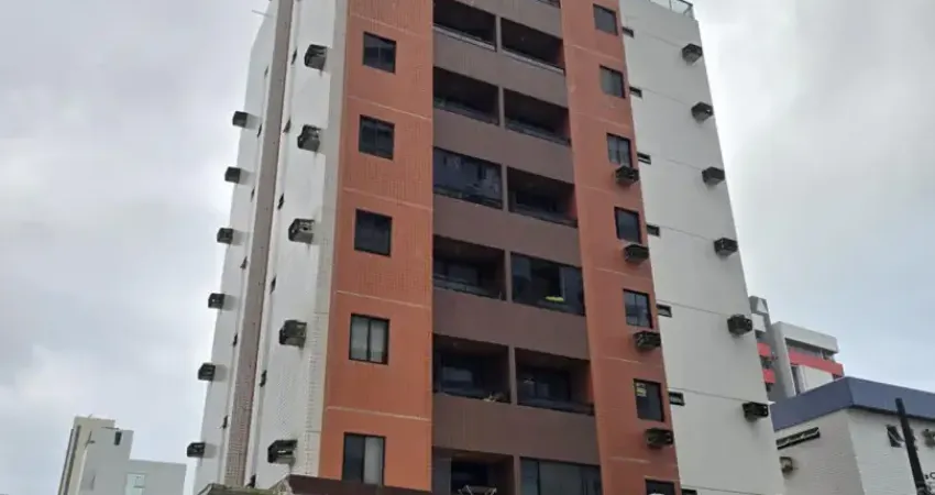 Alugo apartamento mobiliado com 1 quarto no cabo branco, elevador e lazer