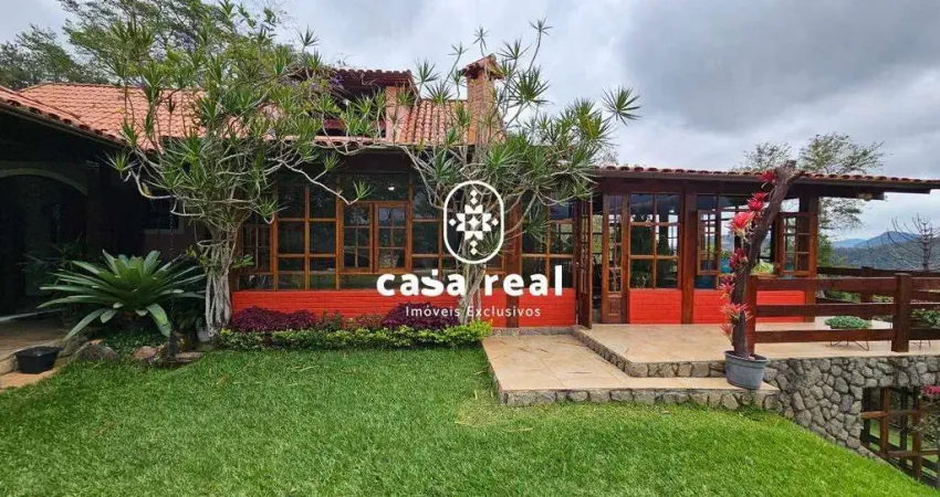 Casa residencial à venda em itaipava, petrópolis – 5 quartos, mobiliada, com vista montanha