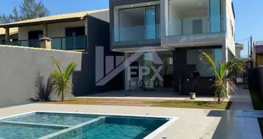 Casa Alto Padrão para Venda em Itanhaém, Jardim Guacyra, 4 dormitórios, 4 suítes, 1 banheiro, 6 vagas