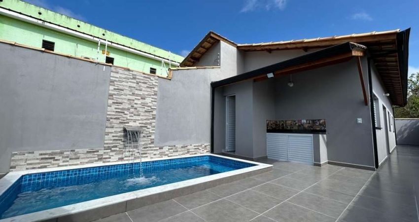 Casa para Venda em Itanhaém, Jardim das Palmeiras, 2 dormitórios, 2 banheiros, 1 vaga