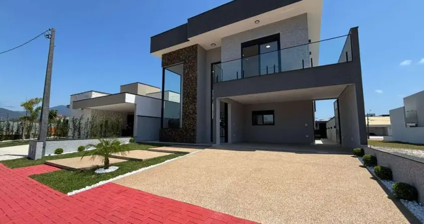 Casa alto padrão para venda em peruíbe, flora rica 1, 4 dormitórios, 4 suítes, 1 banheiro, 4 vagas