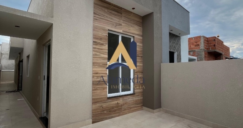 Oportunidade! Casa Nova com 3 Dormitórios e Suíte – Aceita Financiamento